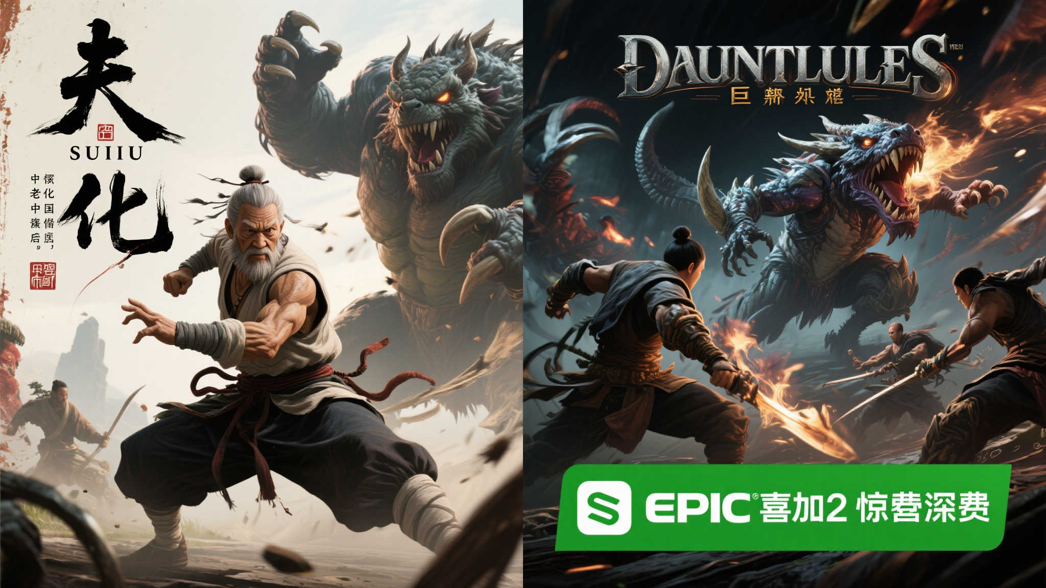 Epic免费放送:《师父》与《巨兽浩劫》双重惊喜!《绝递必达》国区受限 Epic免费放送:《师父》与《巨兽浩劫》双重惊喜!《绝递必达》国区受限