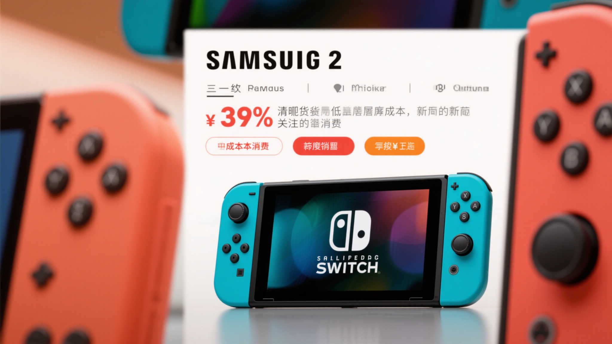 三星急于去库存?传言力推任天堂加速推出Switch2 Oled版 三星急于去库存?传言力推任天堂加速推出Switch2 Oled版