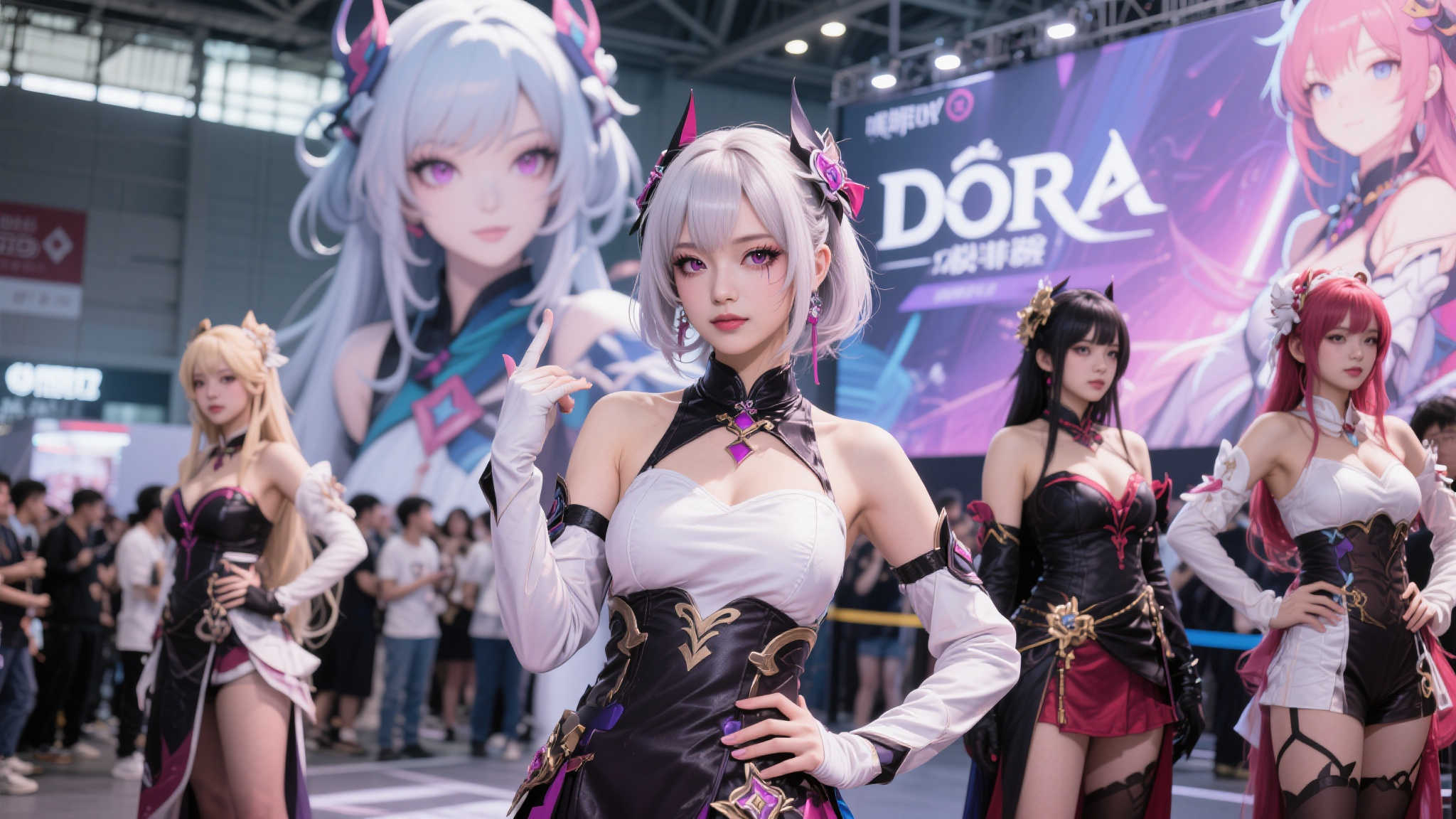 《妮姬》国服线下活动精彩返图：震撼dora与惊艳Coser齐亮相！