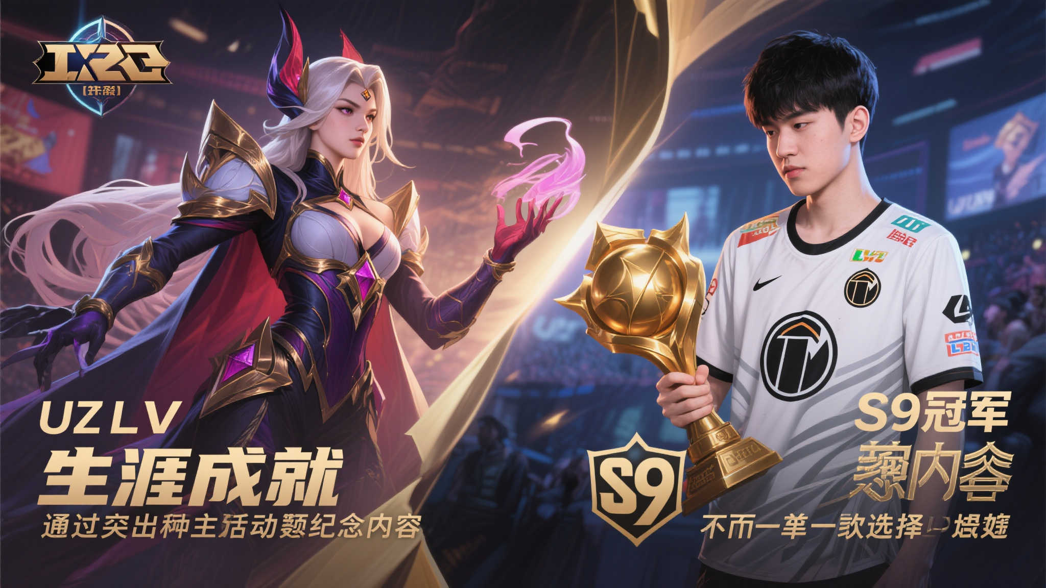 Uzi荣登名人堂引发Lwx粉丝热议？VN冠军皮肤冲上热搜！